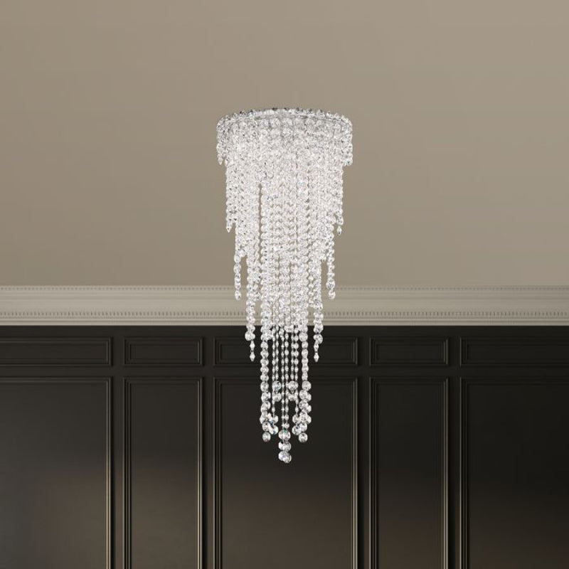Schonbek CH1202 Chantant 4-lt 36" Tall Flush Mount