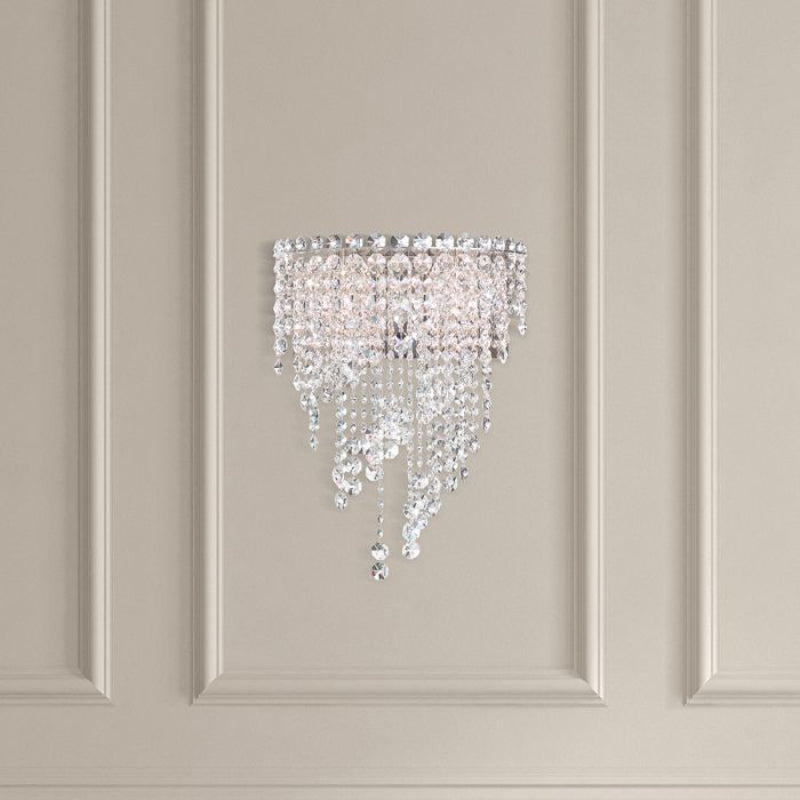 Schonbek CH1232 Chantant 4-lt 18" Tall Wall Sconce