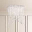 Schonbek CH4803 Chantant 8-lt 55" Tall Flush Mount