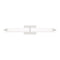 Tech 700BCMETY Metro 26" LED Bath Bar Light, White Acrylic