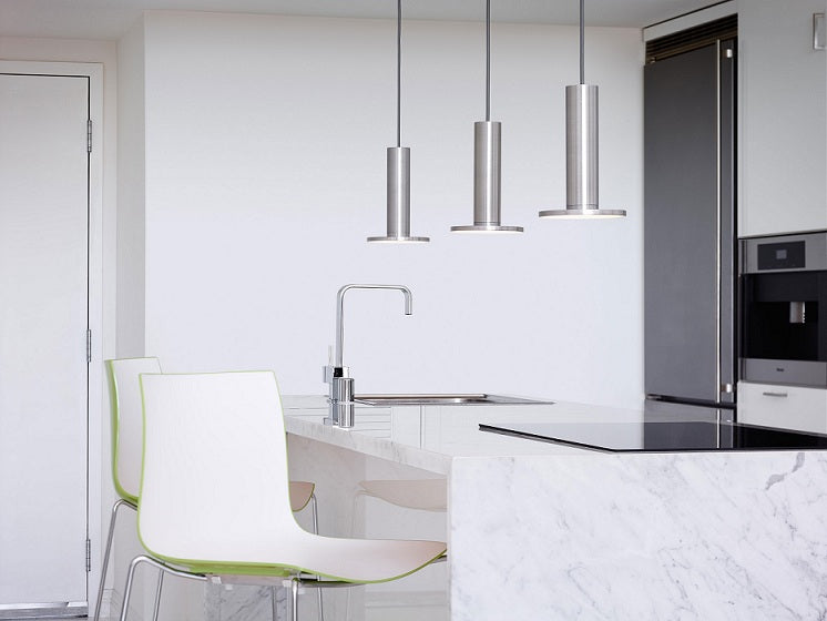 Pablo Designs Cielo HB Satin Aluminum LED Pendant