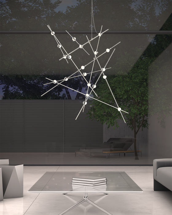 Sonneman 2152 Constellation Aquila 20-lt 37" LED Major Chandelier