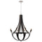 Schonbek CY1008 Crystal Empire Rustic 8-lt 30" Chandelier