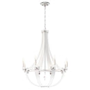 Schonbek CY1008 Crystal Empire Rustic 8-lt 30" Chandelier