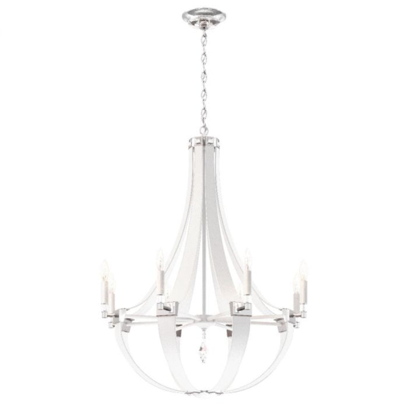 Schonbek CY1008 Crystal Empire Rustic 8-lt 30" Chandelier
