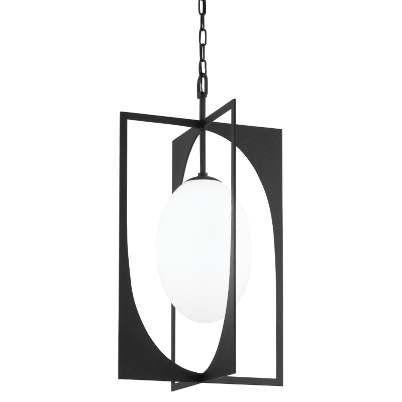 Troy F1218 Enzo 1-lt 10" Outdoor Hanging Lantern