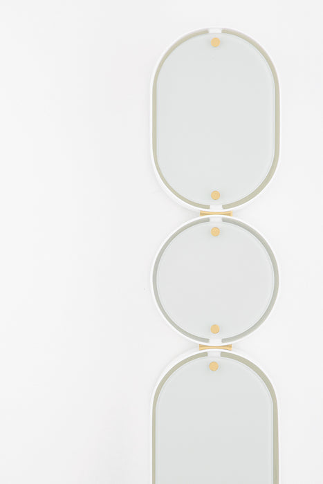 Corbett 393-03 Opal 3-lt 23" Tall Wall Sconce