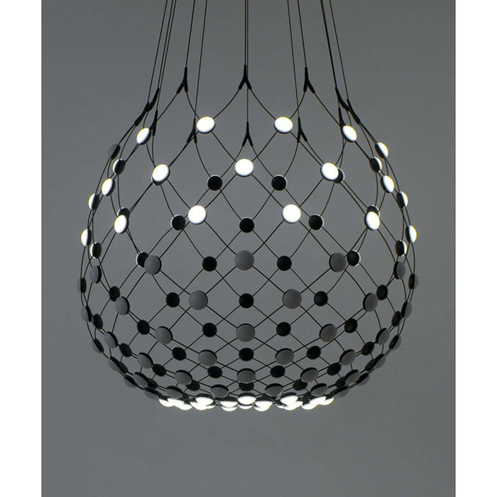 Luceplan D86KW100 Mesh 39" Wireless LED Pendant