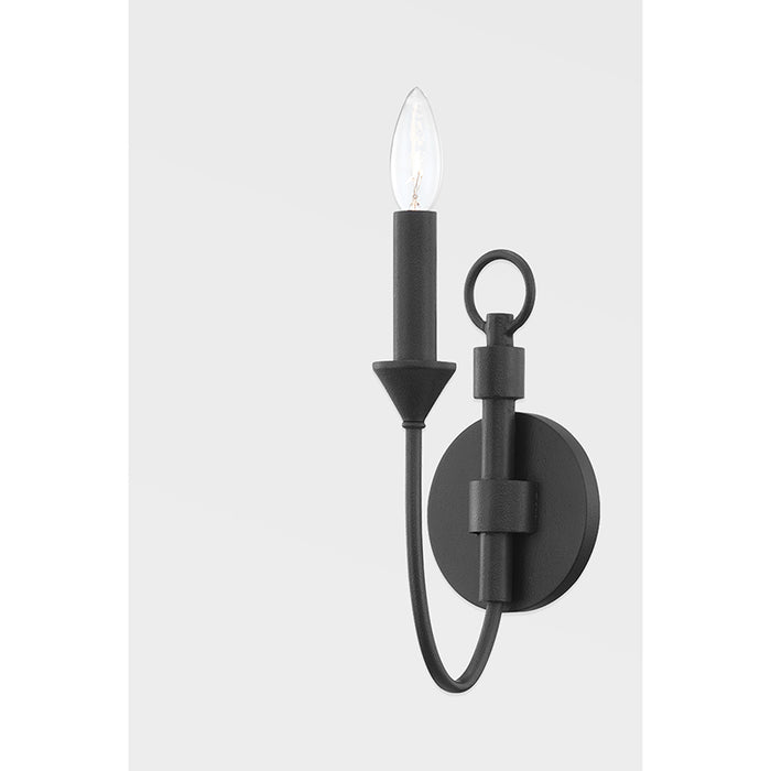 Troy B1001 Cate 1-lt 14" Tall Wall Sconce