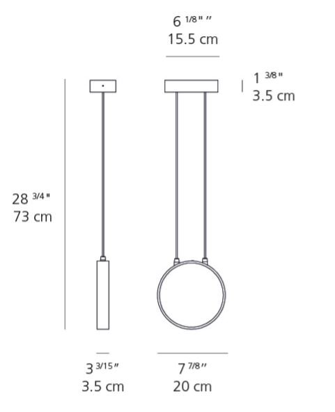 Artemide Eclittica 20 LED Suspension
