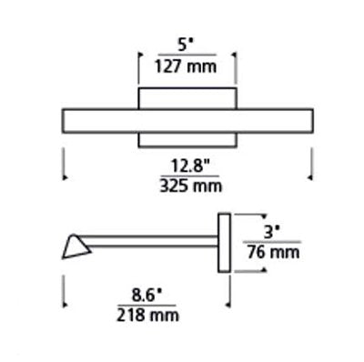 Tech 700DES12 Dessau 1-lt 13" LED Picture Light