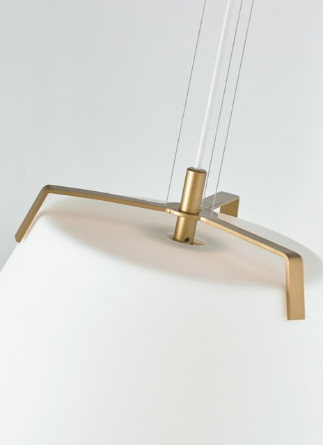 Tech 700TDDEVP Devin 1-lt 19" LED Pendant
