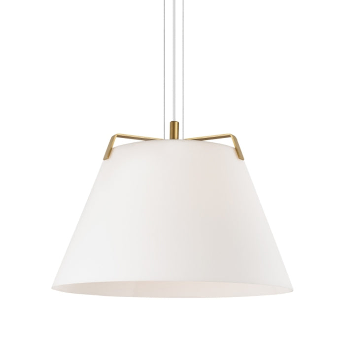 Tech 700TDDEVP Devin 1-lt 19" LED Pendant