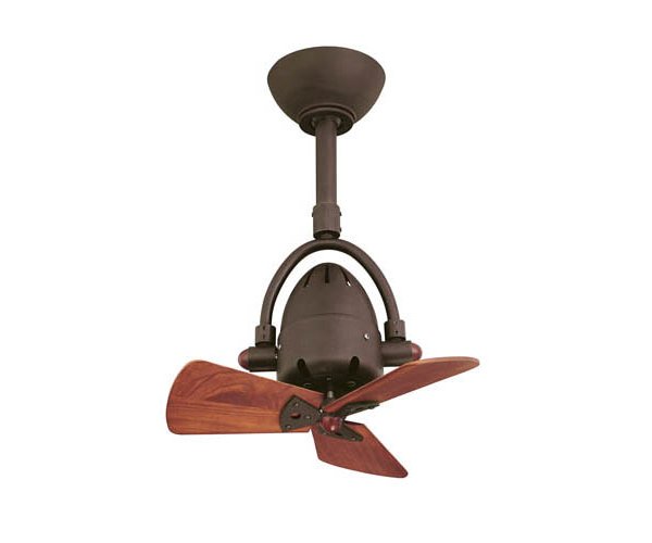 Diane 16" Ceiling Fan with Wood Blades