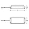 Nora NJCB-12 Iolite 2"&4" 12W Can-less Driver Box