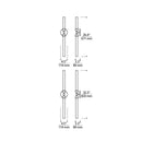 Tech 700BCLNG2 Linger 2-lt 32" Tall LED Wall/Bath Light
