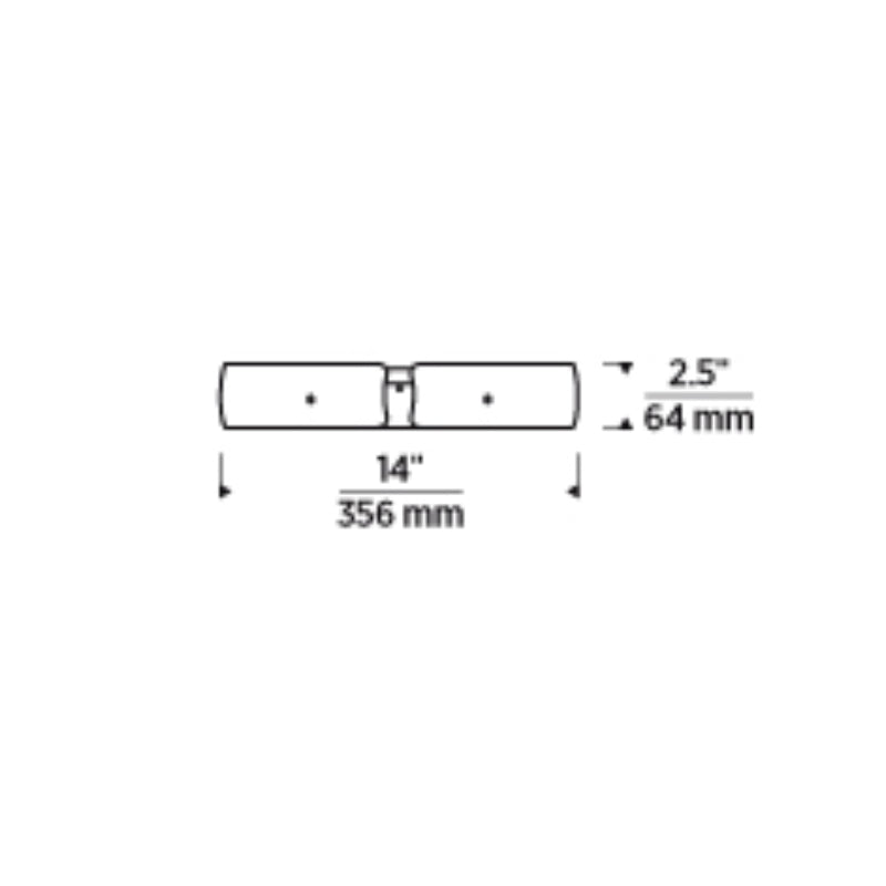 Tech 700FMLFO Lifo 14" LED Flush Mounts