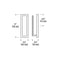 Tech 700OWNTE Nate 17"Tall  LED Outdoor Wall Sconce