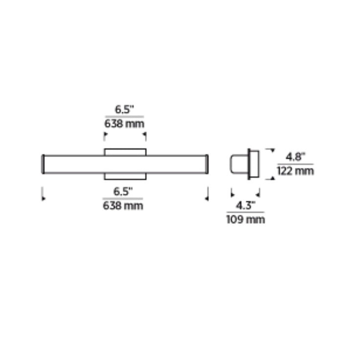 Tech 700BCLYNN25 Lynn 25" Bath Bar Light