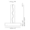 Axo USSKI160 Skin 6-lt 63" Pendant