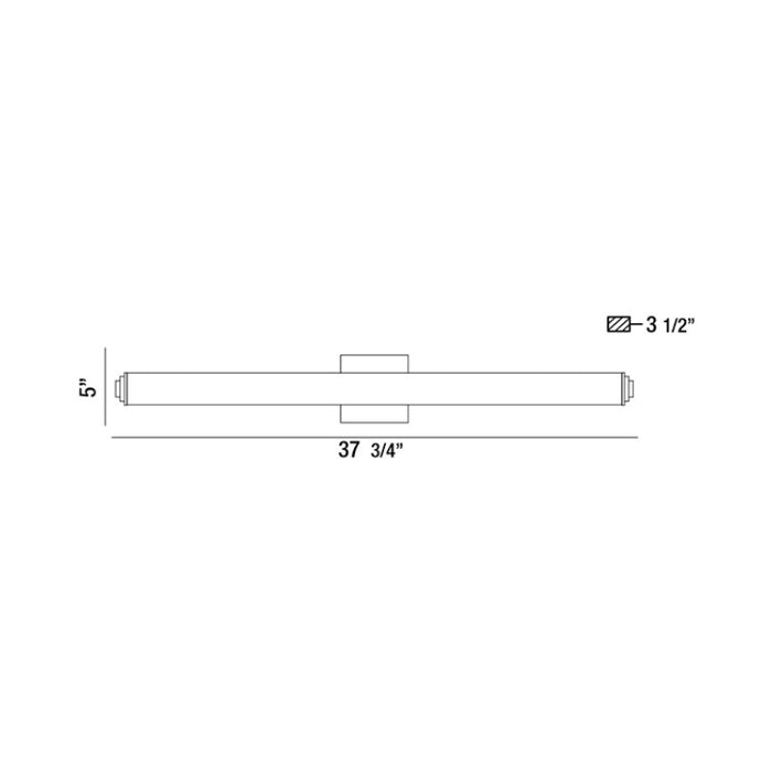 Eurofase 31814 Ray 38" LED Vanity Light