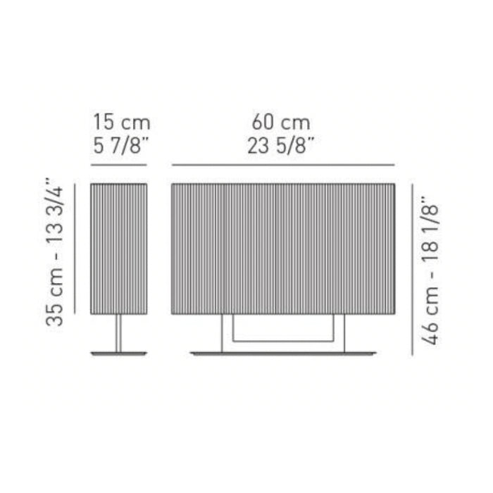 Axo ULCLAVIG Clavius 2-lt 24" Table Lamp