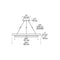 Tech 700GRC36 Grace 36" LED Chandelier