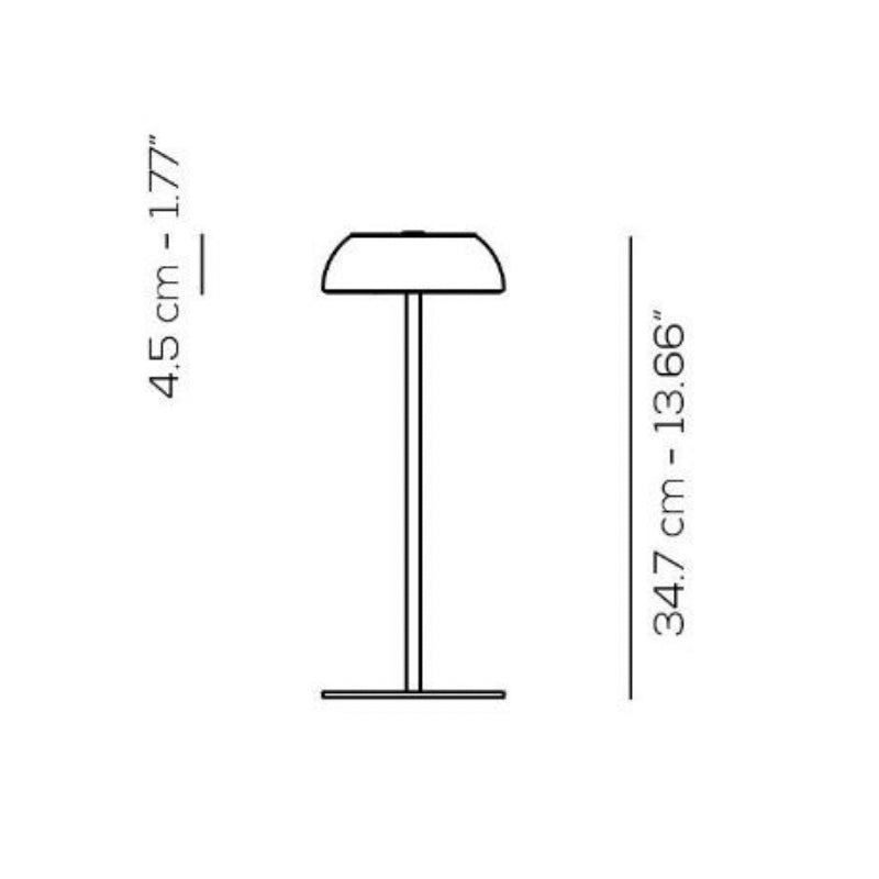 Axo ULFLOAT Float 1-lt 14" Tall LED Rechargeable Table Lamp