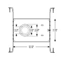 Nora NF-R124 Universal New Construction Frame-In for Iolite Can-less Downlights
