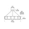 Tech 700STR30 Stratos 31" LED Chandelier