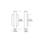 Tech 700OWCHA Chara 12" Tall LED Outdoor Wall Light