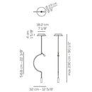 Axo USLIAIP1 Liaison 1-lt 13" LED Pendant