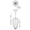 Axo USALYS43 Alysoid 1-lt 17" LED Pendant