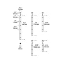 Tech 700TDWIT5 Wit 4" LED Pendant, 5-Glass
