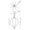 Axo USLIAIG8 Liaison 8-lt 40" LED Pendant