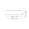 Axo UPVEL160 Velvet 5-lt 63" Flush Mount