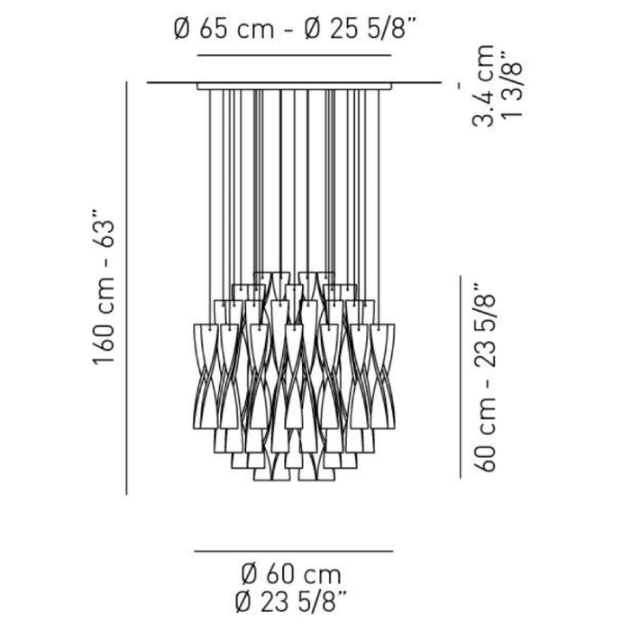 Axo USAVIR60 Avir 1-lt 24" Pendant