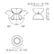 Axo UFDOD DoDot 1-lt 5" LED Wall / Ceiling Light