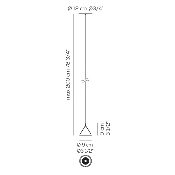 Axo USJM01 Jewel Mono 1-lt 4" LED Pendant