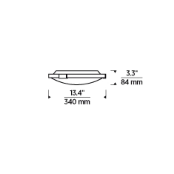 Tech 700FMLNC13 Lance 13" LED Flush Mount