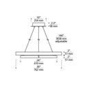 Tech 700GRC30 Grace 30" LED Chandelier