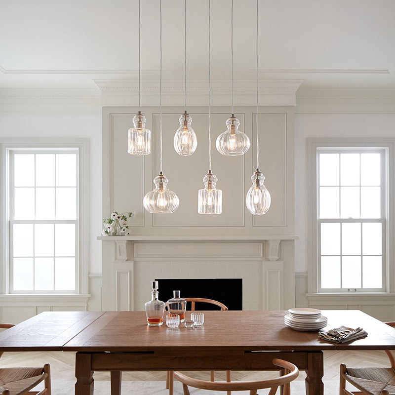 Kichler 43950 Riviera 6-lt 36" Chandelier