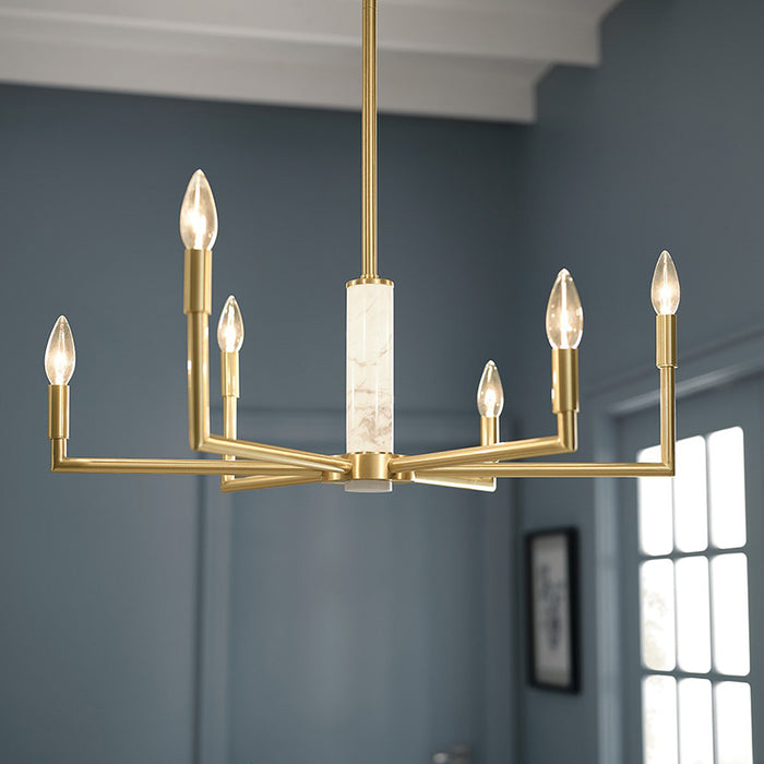 Kichler 52052 Laurent 6-lt 33" Chandelier