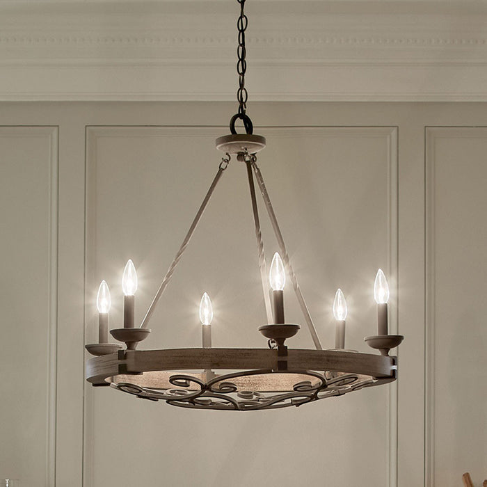 Kichler 43823 Taulbee 6-lt 29" Chandelier