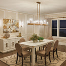 Kichler 44317 Cleara 14-lt 53" Linear Chandelier