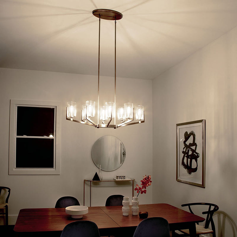 Kichler 52315 Nye 8-lt 37" Oval Chandelier