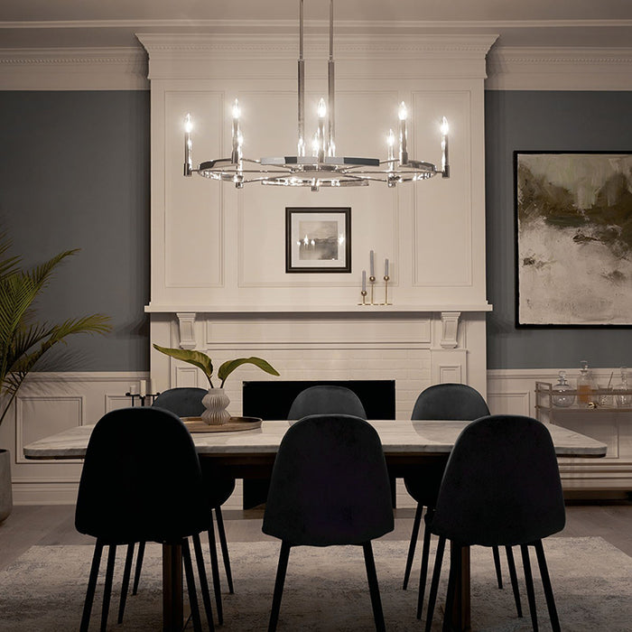 Kichler 52429 Tolani 8-lt 43" Oval Chandelier