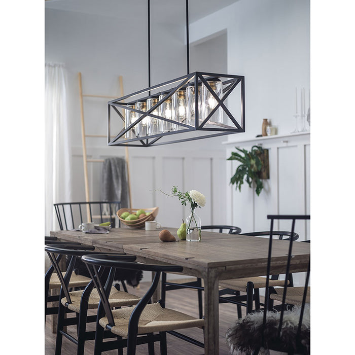 Kichler 44082 Moorgate 7-lt 48" Linear Chandelier