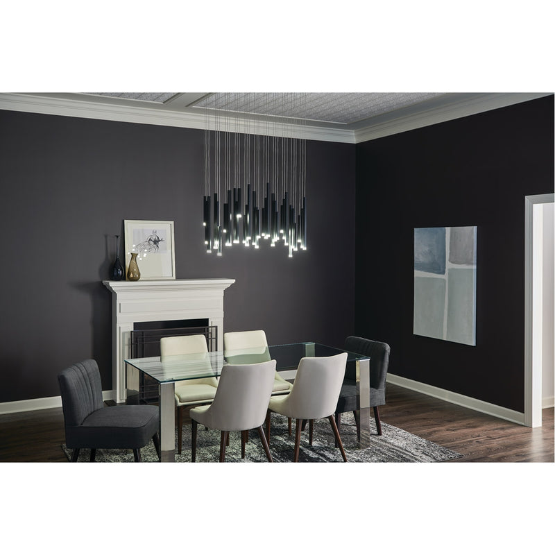 Elan 84099 Soho 33-lt LED Linear Pendant