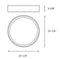 Oracle DISC-LED 2-ft LED Pendant